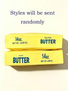 Giant Butter Stick Squishy Toy, Extra Thick And Super Soft, Slow Rebound, Stress Relief Squeeze Toy, Cute And Fun Butter Shape, Suitable For Anxiety Relief And Sensory Play - 彩色 - 查看 11