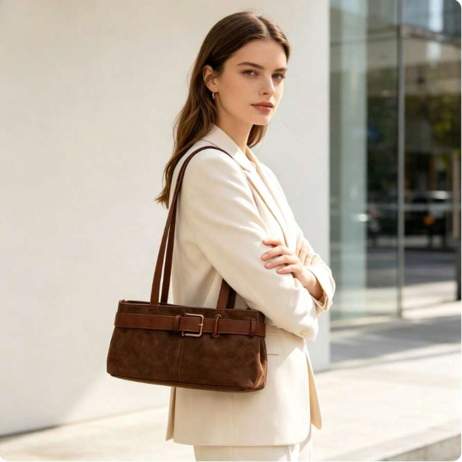 Women Crossbody - Brown - View 1