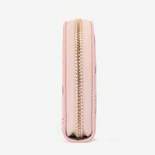 Mesuca Portable Daily Card Holder Wallet Sanrio Hello Kitty Cinnamoroll Theme Style Pink Tone Durable PU Fabric Multi-Card Slots Compact Lightweight Suitable For Short Trips Outdoor Travel Daily Organization 1pc - View 8