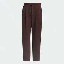 Adidas Autumn/Winter Thermal Lined Casual Pants Men's Sports Pants Drawstring Running Pants JI8625 - Dark Red - View 2