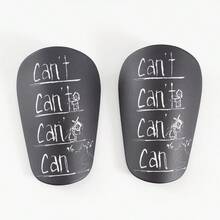 1 Pair Football Shin Guards, Comfortable Fit, Snug To Leg, Unique Size Design Perfect For Football And Other Sports - Multicolor - View 9