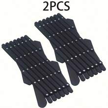 2pcs Pet Car Window Guard Fence, Pet Door Gate, Retractable Pet Barrier, Adjustable Dog Car Safety Barrier With Ventilation Window, Easy To Assemble Pet Travel Fence - one-size - View 9
