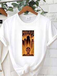 Women T-Shirts - 白色 - 查看 1