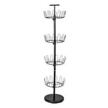 4-Tier Shoe Storage Tree - Matte Black - View 10
