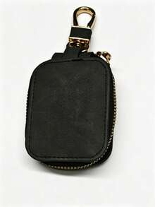 Cross-Border Popular Key Pouch, Unisex Lock Clasp Bag, Universal Portable Car Key Chain Organizer With Large Capacity, Multi-Functional, Compact And Easy To Use, For Home - Key Pouch - View 10