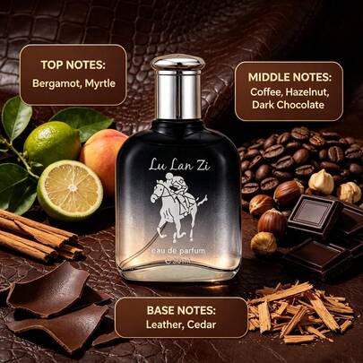 Men's 50ml Cologne Spray, Random One Of Six Fragrance Scents, Possible Upgrade To 100ml Perfume, Long‑Lasting Woody Spicy Scent, For Daily Dating Party Travel, Gift Choice For Boyfriend Husband