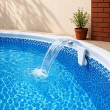 1pc/Set Pool Outlet Fountain Waterfall Jet, Universal Threaded Interface Easy Installation, Wide Mouth Smooth Water Flow, Durable Multi-Color Options, Suitable For Home Backyard Above-Ground Frame Inflatable Pool Summer Water Party Landscape Upgrade Accessory - A - View 7