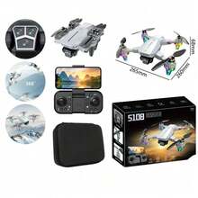 Drone S108 Pro 4K Câmera Dupla Com Visor no Controle, Wi-Fi, Retorno Automático, Maleta - Qiu Presentes - Visão 4