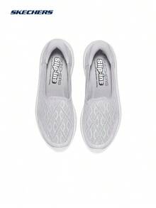 Skechers Women's SLIP-INS Hands-Free Slip-On Walking Shoes Breathable Thick Sole Cushioned Casual Sneakers - Grey - View 5