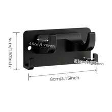 Multifunctional Wall-Mounted Tool Hooks PP Waterproof Rust-Proof Garage Garden Storage Rack Thickened Upper And Lower Hanging Rack Shovel Hammer Cup Kitchen Storage Hooks - View 11