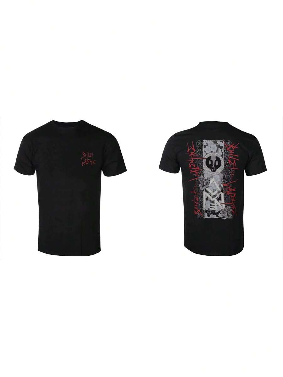 Men T-Shirts - 黑色 - 查看 1