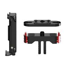 Aluminum Alloy Magnetic Quick-Release Battery Cover Replacement Base Plate, 2-Pack Magnetic Set, Vertical Shooting Quick-Detach Waterproof Replacement Accessory, Adhesive Mount Waterproof Design, Arri Positioning Hole Anti-Rotation, N52 Strong Magnet, Compatible With 1/4" Screw Or 1/4" Arri Positioning Post Accessories, Suitable For 13/12/11/10/9 Action Camera Battery Replacement - View 12