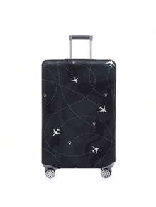 1PC Luggage Elastic Protective Cover Travel Cover Trolley Cover Polyester Material Unisex Travel Accessories Outdoor Vacation Essential, Luggage Cover - Multicolor - View 16