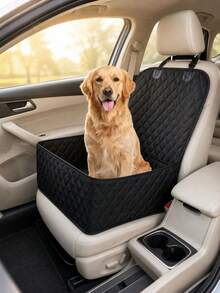 Pet Dog Car Seat Cover, Dog Car Seat Protector, Comfortable Travel Bed For Small To Medium Pets, Stain-Resistant, Scratch-Resistant And Seat Protection, Travel Essential - Multicolor - View 6