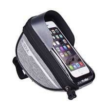 Mountain Bike Bag Touchscreen Handlebar Phone Holder Bag Bicycle Bag Bicycle Phone Storage Bag Cycling Accessories - Multicolor - View 7
