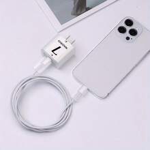 3件組奢華TPU充電頭保護套，創意設計，適用11至16系列（含Pro Max）機型，適合 20W/18W充電器 - 彩色 - 查看 5