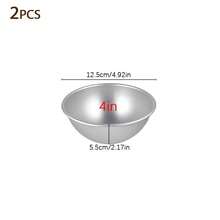 1/2 Half Sphere Cake Mold (4/8 Inch), Semi-Circular Baking Pan, Aluminum Non-Stick, Heat-Resistant And Easy Release, For Oven Baking Basketball Cake, Soccer Cake And 3D Spherical Cake, Essential Kitchen Tool For Christmas - Hemispherical Mold - View 14