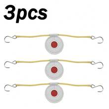 3/7pcs Outdoor Archery Target, With Elastic Band Target Can Be Hung On Tree Branches, Outdoor Competitive Archery Target, Holiday Gift Or Birthday Gift For Men And Women - White - View 8