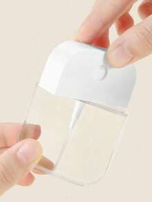 1pc 38ml Portable Travel Spray Bottle With Keychain, Unique Leopard Print Lip-Shaped Bow Travel Portable Small Bottle - Multicolor - View 5