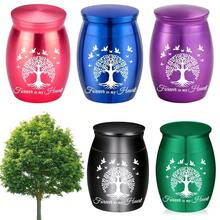 Mini Pet Cremation Urn Box, 40X30mm Waterproof Dustproof Storage Container For Dog Cat Ashes, Teeth Hair Organizer Pet Memorial Keepsake - Multicolor - View 6