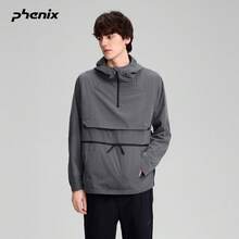 Phenix ALK Casual Jacket Men 2025FW Spring/Summer New Sports Outdoor Woven Jacket - Rock Gray - View 2
