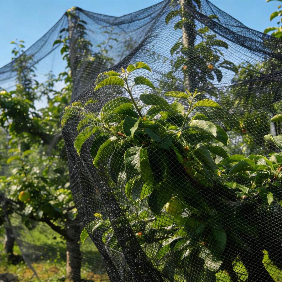 SanBouSi Garden Netting Bird Netting For Garden Protection(98.43*49.21ft) Bird Netting 1-Inch Mesh - Black - View 1