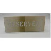 Kartu Reservasi Meja, Kartu Reservasi Meja Tamu Akrilik, Kartu Reservasi Kursi Dua Sisi Emas Tahan Air, Cocok Untuk Pernikahan, Ulang Tahun, Pesta, Restoran, Konferensi - Beraneka warna - View 6