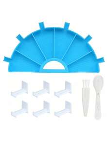 6-Grid Diamond Painting Tray With Plastic Brush, Suitable For DIY Diamond Sorting And Handmade Crafts - Sets - View 16