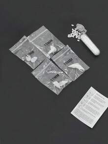 裝飾性化裝派對惡搞樹脂吸血鬼獠牙，萬聖節吸血鬼/殭屍主題，逼真牙齒道具組，4件，含1件牙齒膠（請注意：牙齒尺寸因人而異，實際產品尺寸可能比預期略大） - 彩色 - 查看 7
