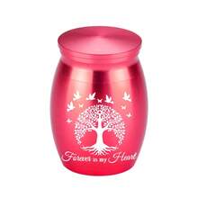 Mini Pet Cremation Urn Box, 40X30mm Waterproof Dustproof Storage Container For Dog Cat Ashes, Teeth Hair Organizer Pet Memorial Keepsake - Multicolor - View 16