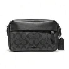 Coach Men's Crossbody Bag F50715 2019 Camera Bag Small Square Shoulder Bag Outlet Style - Crossbody Bag - View 10