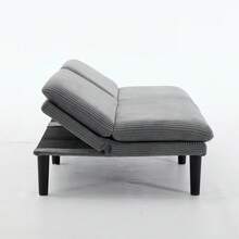 Sofa Bed Mattress - 灰色+泡沫 - 查看 3