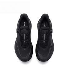 XTEP Men's New Comfortable Versatile Retro Lightweight Breathable Minimalist Casual Shoes - Black - View 8