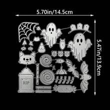 Spiderweb Stencil Die-Cut For Halloween-Themed Decorations, Scrapbooking, And Card Making-High-Quality Steel Stencil - MC976 - View 13