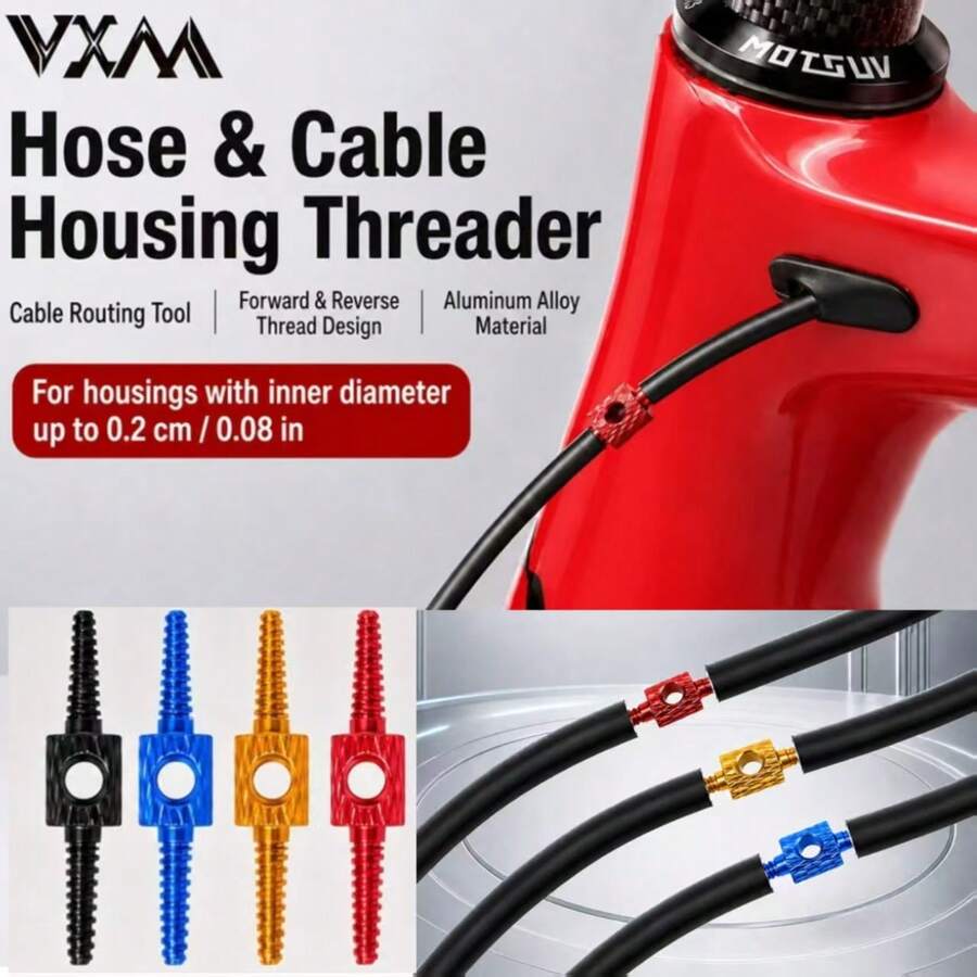 VXM 2/10/100pcs Cable End Caps Cable Guide For Bicycle Mountain Bike Road Bike Brake Shifter Sealed Cable Caps Cable Clips Inner Cable Connector