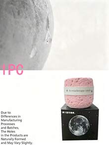 1pc Concrete Scented Candle | Natural Soy Wax Candle With Volcanic Rock Texture Aromatherapy Cup - Multi Scents - View 11