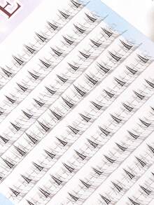 120pcs Bulu Mata Palsu Bawah Gaya Alami, Lengkungan C Korea 6mm, Cocok Untuk Pemula, Kapasitas Besar, Cocok Untuk Festival, Halloween Dan Natal - C - View 8