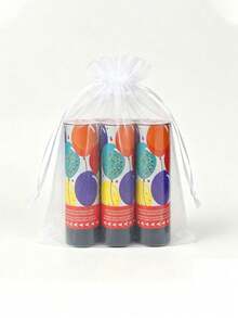3pcs Spring-Loaded Mini Colorful Confetti Poppers, Suitable For Birthday Party, Halloween Party, Wedding Decoration, Party Supplies, Christmas Decoration, Bachelorette Party Supplies - Terms and Conditions - View 7