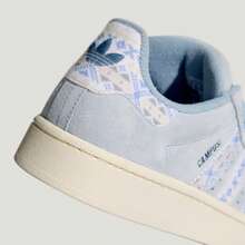 Adidas CAMPUS 00S "Bread Shoe" Classic Sports Skate Shoes - Blue and White - View 11