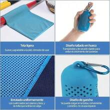 3-Pack Quick-Dry Microfiber Sports Towel For Gym - Multicolor - View 7