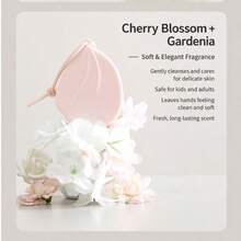 Double-Layer Floral Scented Disposable Soap Paper/Soap Sheets Box, Dual-Layer Dual-Scent Design With Silicone Hanging Rope, Convenient For Carrying And Using For Hand Washing Outdoors Or During Travel, Quickly Dissolves In Water, Suitable For Daily Commute, Travel Or Outdoor Waterless/Public Place Hygiene Cleaning - Multicolor - View 2