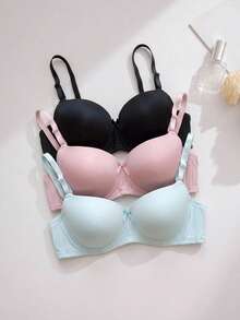 Women Bras & Bralettes - Multicolor G - View 7