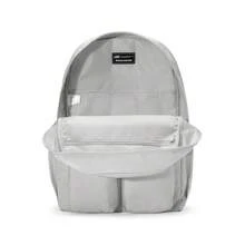 Skechers Unisex Durable Water-Resistant Large Capacity Student Backpack With Multiple Compartments For School And Commuting, Minimalist Design, Size: Approx. 47x32x15cm - Light Grey - View 3