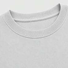 2026New Arrival Bestseller Women's Casual "PARKE" Letter Print Loose Pullover Sweatshirt, Encountering Lazy Fashion, Women's Graphic Tops Clothes. - 灰色 - 查看 8