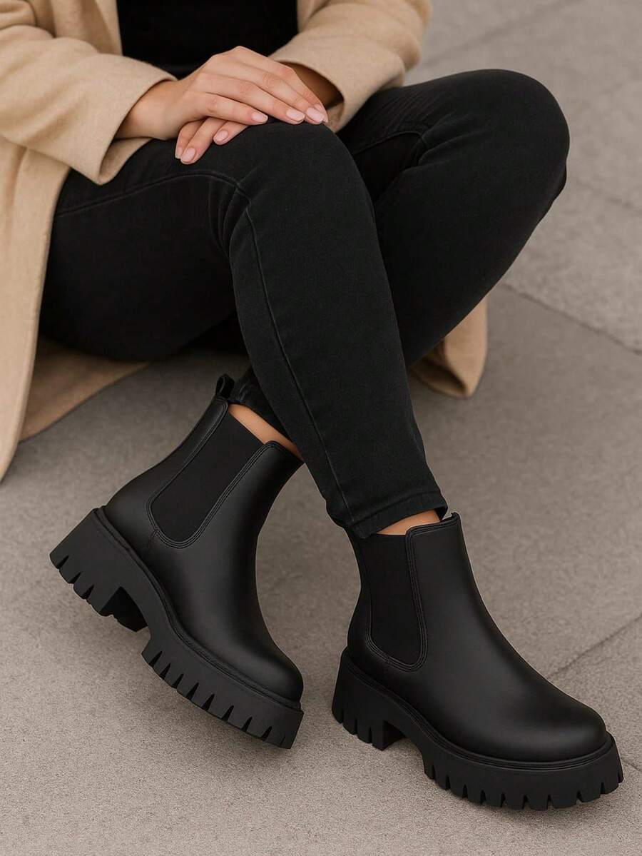 Women Ankle Boots & Booties - Black - View 1