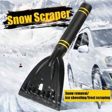 1件裝汽車雪鏟除雪刮冰器 冬季車窗除雪除霜刮冰工具 - 汽車除雪鏟 - 查看 8