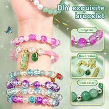 Set Perhiasan Manik-Manik Gelang Gaya Vintage, Kotak Hadiah, Bahan DIY Buatan Tangan, Hadiah Ulang Tahun, Suvenir - View 6