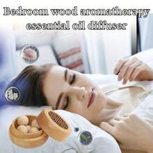 1pc Wooden Aroma Diffuser, Aroma Box And Wooden Ball Set, Vintage Hollow Screw Bottle Cap, Suitable For Home And Car Fragrance Decoration, Strong Volatility And Long-Lasting Scent, Creating A Pleasant And Comfortable Aromatic Environment - Multicolor - View 7