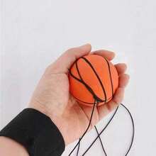 Elastic Wrist Ball With Rope, Fitness Stress Relief Hand Training Toy, Interactive Party Game And Small Gift For Teens And Adults, Suitable For Party Games, Christmas And Holiday Gifts - Multicolor - View 8