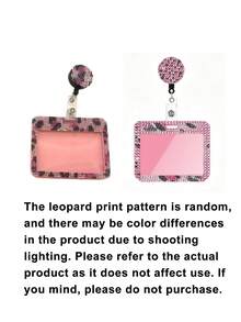 Tempat Kartu Identitas Motif Leopard Pink dengan Hiasan Berlian Imitasi dan Tali Gantungan, Kotak Penyimpanan Kartu Identitas, Tali Gantungan Anti-Hilang, Tempat Kartu Identitas Pelajar, Tempat Kartu Restoran Layanan Mandiri, Penutup Geser, Slot Kartu Ganda, Slot Kartu Kecil, Tempat Kartu Bus, Non-Induksi, Tempat Kartu Bank, Penyimpanan Kartu Metro, Gantungan Kunci Dekoratif Tempat Kartu Identitas Portabel yang Dapat Diatur, Cocok untuk Pekerja Kantoran dan Pelajar, Hadiah Sempurna, Hadiah Kembali ke Sekolah, Tempat Kartu Pasangan, Tempat Kartu Bank, Perlengkapan Perjalanan, Kembali ke Sekolah, Perjalanan Harian, Perjalanan Bisnis, Hadiah Hari Guru - MultiWarna - View 11